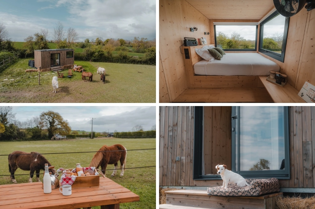 parcel tiny house Landes sur Ajon natuurhuisje, Tiny houses in Normandië