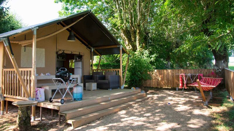 Camping Les Genêts Villatent, kindvriendelijke camping frankrijk safaritenten