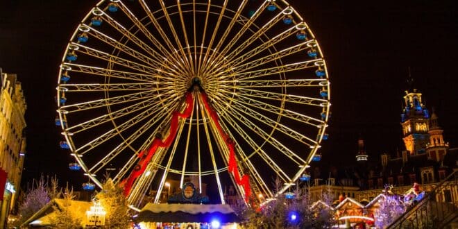 kerstmarkt Lille shutterstock 127220360, vakantiehuizen in Bretagne aan zee