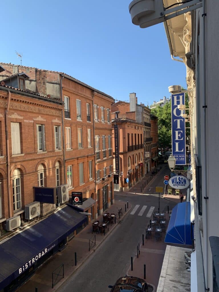 hotel wilson square toulouse site official, tussenstop