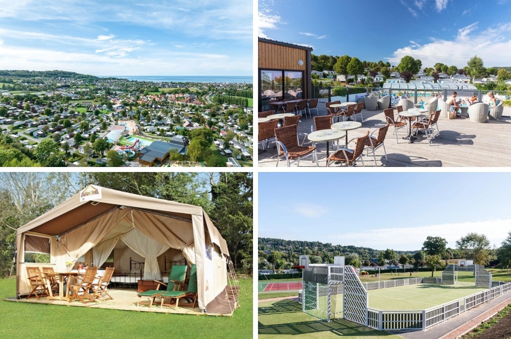 camping la vallee glamping normandoe, glamping & safaritenten in Normandië