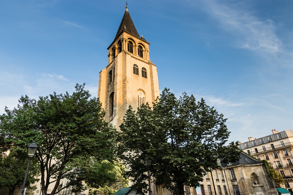 Eglise Saint Germain des Pres Shutterstock 1671242515, Parijs