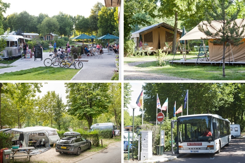 citykamp camping de paris huttopia, Campings bij mooie Franse steden