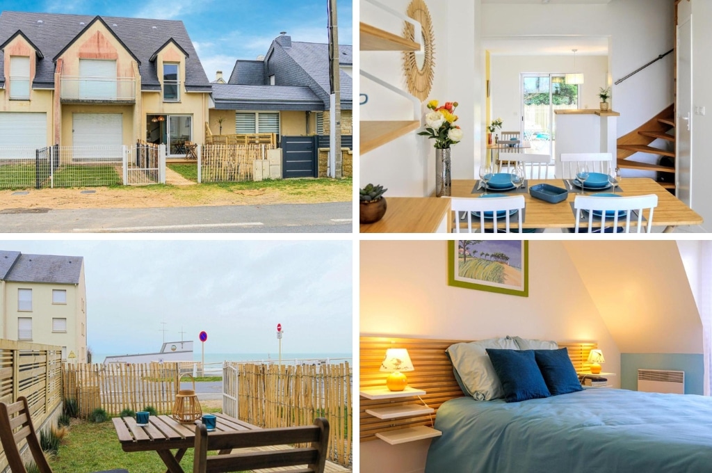 Cozy Home In Jullouville With House Sea View booking, Vakantiehuizen in Normandië aan zee