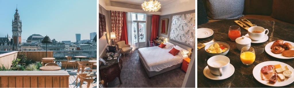 Grand Hotel Bellevue Grand Place booking, kerstmarkt in Lille