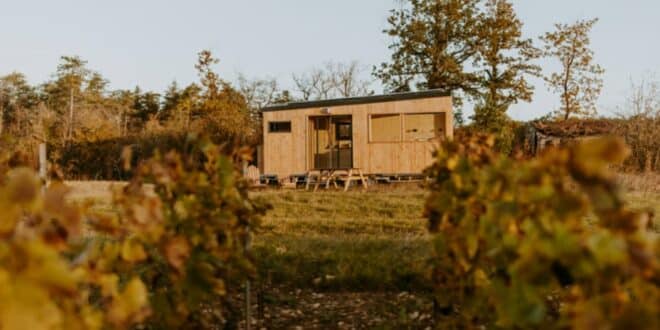 Tiny house in Les Riceys Uitgelichte afbeelding, vakantiehuizen in Bretagne aan zee