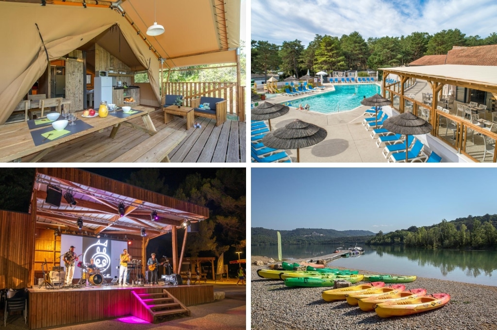 Ciela Village La Farigoulette glamping gorges du verdon, glampings in de Gorges du Verdon